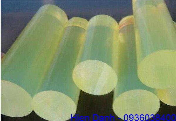 Nhựa PU cây tròn phi 8, 10, 15, 20, 25, 30, 40, 50 tới phi 150 4 Cay nhua pu tron phi 100 (D100)