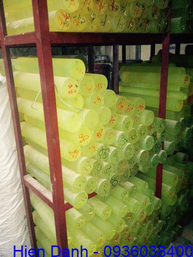 Nhựa PU cây tròn phi 8, 10, 15, 20, 25, 30, 40, 50 tới phi 150 2 Cây nhựa tròn đặc PU