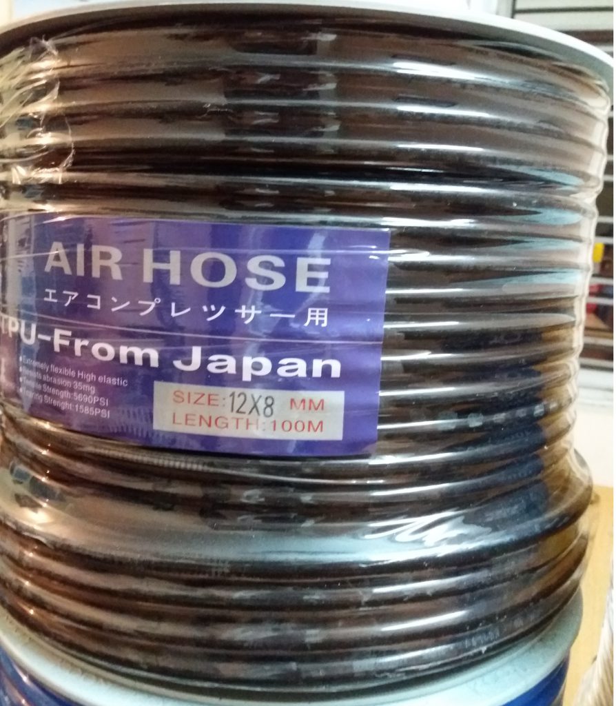 Dây hơi khí nén PU 16 Day hoi khi nen nhua pu D8xD12 Air Hose