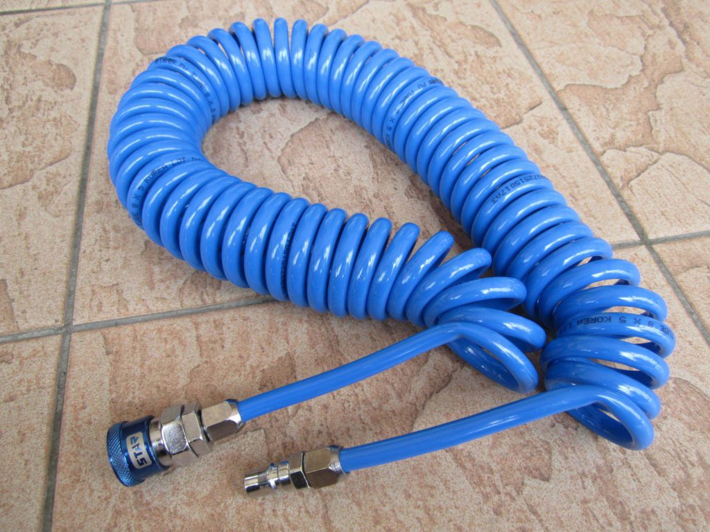 Ống khí nén nhựa PU 10 Ống nhựa pu dây xoắn máy nén khí