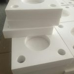 Tấm nhựa chịu nhiệt Teflon dày 1 ly, 2 ly, 3 ly, 4 ly, 5 ly, 10 ly, 20 ly cho tới 50 ly 9 Gia cong chi tiet do ga tu nhua teflon