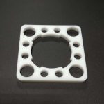 Thanh nhựa teflon ptfe 25 Gia cong mat bich chiu nhiet teflon