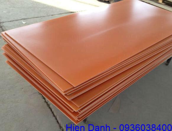 Tấm phíp, tấm bakelite cách điện dày 0,5 ly, 0,8 ly, 1 ly, 2 ly, 3 ly cho tới 30 ly 1 Tam phip cam day 5 ly