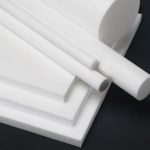 Thanh nhựa teflon ptfe 16 Tấm nhựa Teflon, cây nhựa tròn teflon