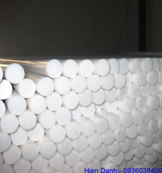 Cây nhựa teflon tròn 17 Cay nhua teflon ptfe tron