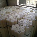 Nhựa PP, PE, UHMW-PE cây tròn phi 20mm, phi 25mm, phi 30mm, phi 35mm, phi 40mm, 45mm, 50 tới phi 200mm 9 Cay nhua tron PP mau trang