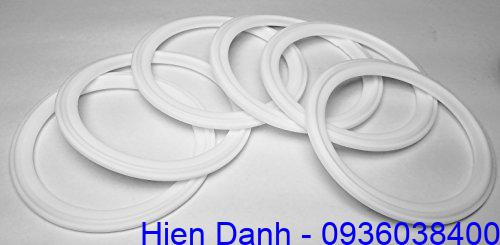 Gioăng nhựa, phớt nhựa Teflon, Pu, Pa, Mc Nylon 17 Gioang chiu hoa chat teflon