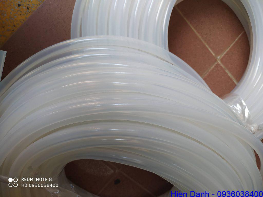 Ống silicon màu trắng trong 15 Ống silicon thực phẩm