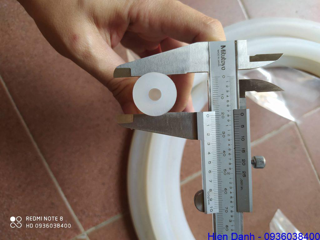 Ống silicon màu trắng trong 11 Ống silicon D6xD20