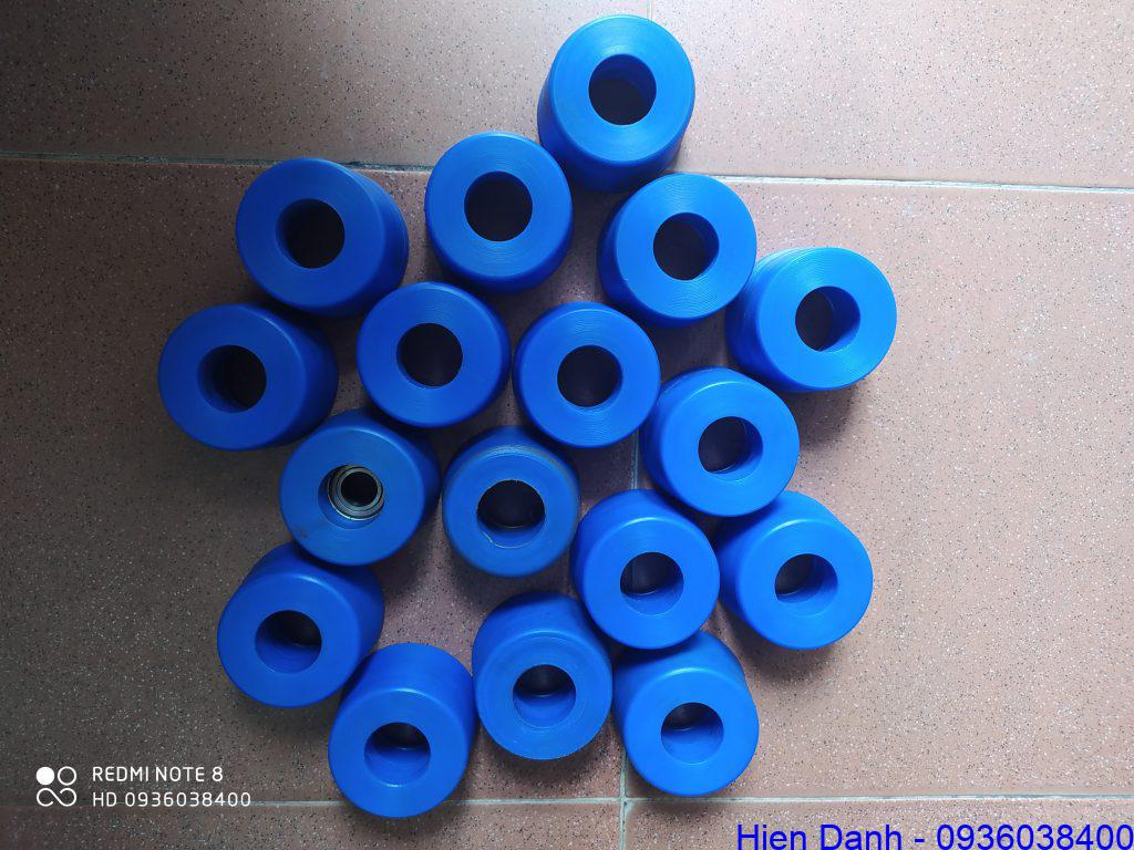 Bánh xe nhựa MC Nylon 8 Bánh xe nhựa MC Nylon xanh
