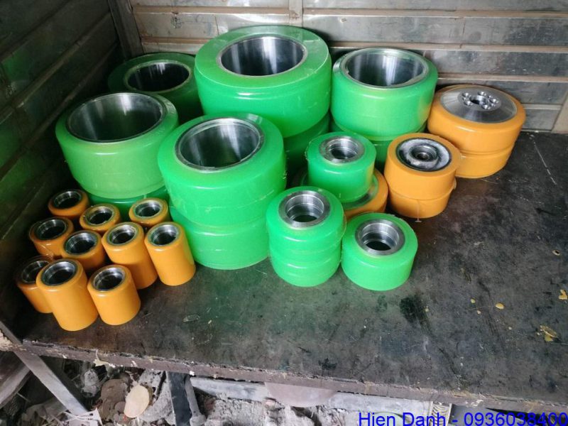 Bọc Bánh Xe Nhựa PU Size 50, 75, 100, 125, 150, 180, 200 tới 300mm 7 Banh xe nang 1