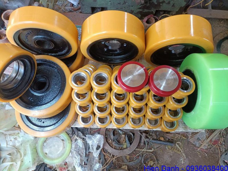 Bánh xe nhựa PU 7 Boc banh xe nhua PU 1
