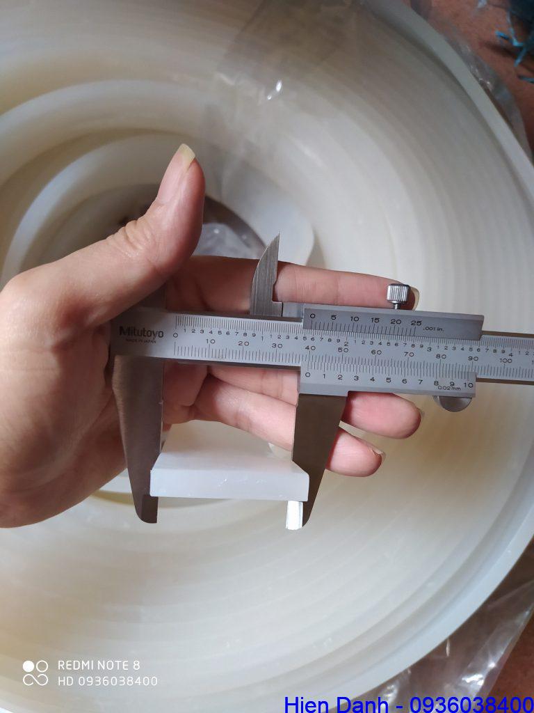 Dây silicon vuông, tròn, chữ nhật 14 Dây silicon hình chữ nhật 7x40