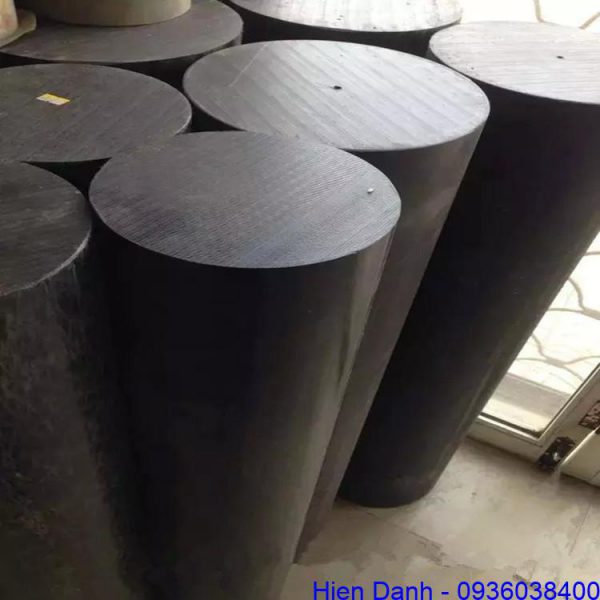 Nhựa cây tròn ABS 10 Nhua ABS cay tron mau den D200