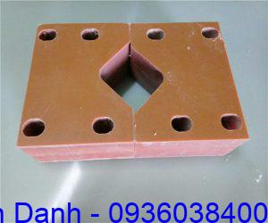 Tấm phíp cách điện Bakelite màu cam 20 Do ga jig phip bakelite