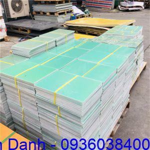 Tấm phíp cách điện xanh ngọc Epoxy FR4 15 Tam phip ngoc xanh 500x300x3mm