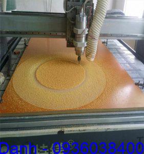 Tấm nhựa phíp vải, phíp sừng cách điện 16 Gia cong CNC phip bakelite