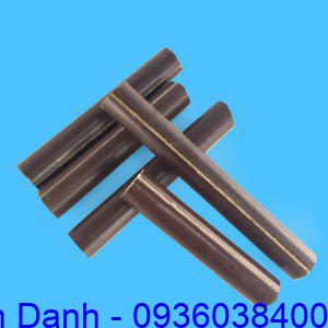 Nhựa phíp vải, phíp sừng dạng cây tròn cách điện 19 Phip vai, phip sung cay tron