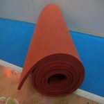 Tấm silicon xốp đỏ chịu nhiệt dày 3mm, 5mm, 8mm, 10mm, 12mm, 15mm, 20mm 6 Tam silicone xop do day 5 ly (5mm)