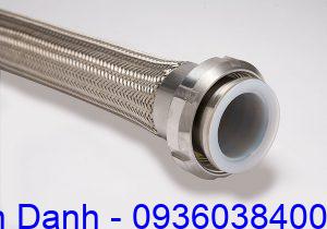 Ống nhựa Teflon PTFE vỏ bọc thép, inox chịu nhiệt, chịu áp suất cao 13 Ống nhựa teflon ptfe vỏ inox