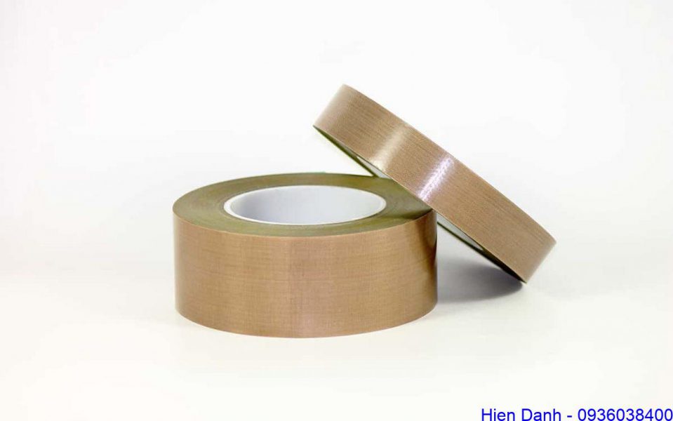 Băng keo sợi thủy tinh teflon ptfe chịu nhiệt 10 Băng keo sợi thủy tinh teflon ptfe