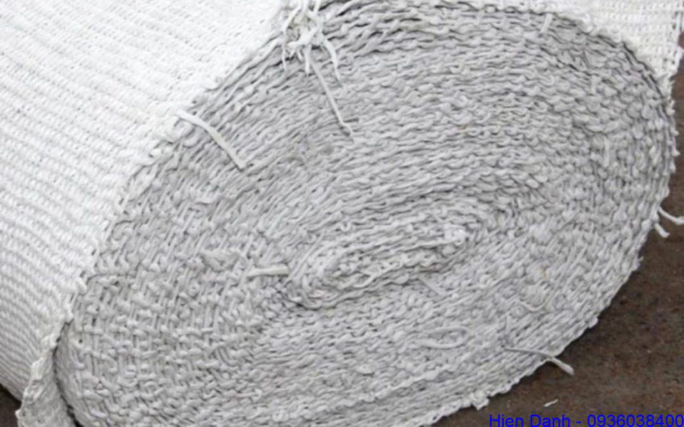 Vải amiang chống cháy chịu nhiệt 18 Bạt chống cháy amiang