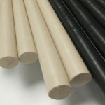 Cây nhựa peek tròn đặc phi 10, 15mm