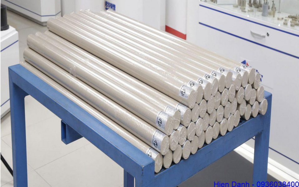 Nhựa PEEK cây tròn phi 18, 20, 25, 30, 35, 40, 45, 50, 60, 70, 80, 90, 100 tới 200mm 3 Cây nhựa tròn đặc Peek màu nâu