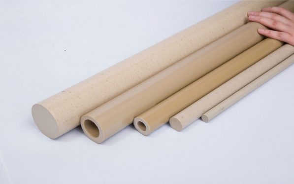 Cây nhựa tròn đặc và ống nhựa Peek
