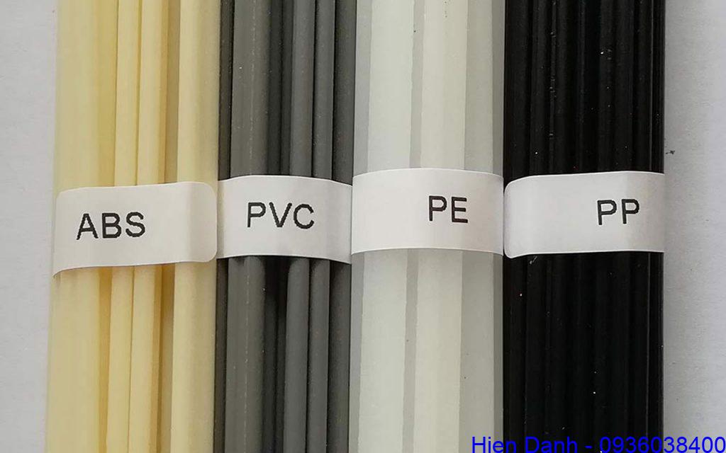 Nhựa PP, PE, UHMW-PE 7 Dây hàn nhựa PP, PE, PVC sẵn kho