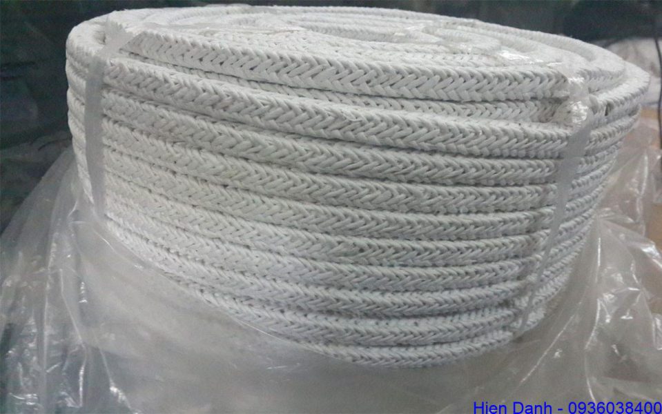 Dây tết amiang chịu nhiệt 17 Dây tết chèn amiang