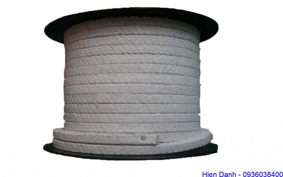 Dây tết teflon ptfe chịu nhiệt 19 Dây tết teflon ptfe chịu nhiệt trắng