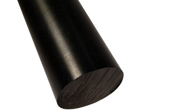 Nhựa ABS cây tròn màu đen