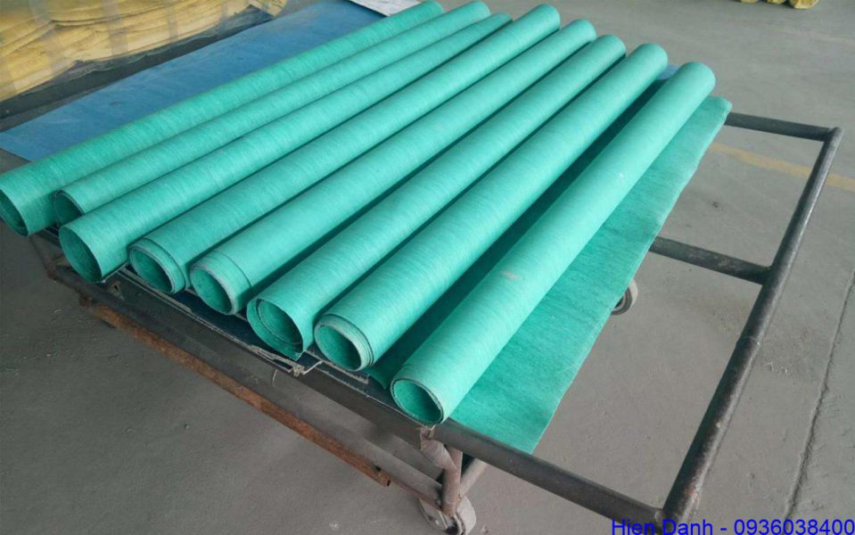 Bìa amiang chịu nhiệt dày 0,5 ly, 1 ly, 1,5 ly, 2 ly, 3 ly, 4 ly, 5 ly 3 Tấm amiang cách nhiệt màu xanh dày 3mm