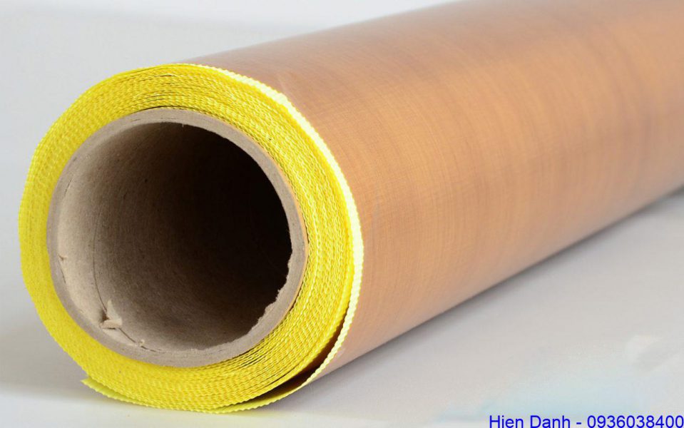 Vải chịu nhiệt teflon ptfe 14 Vải chịu nhiệt teflon ptfe dày 0,16mm