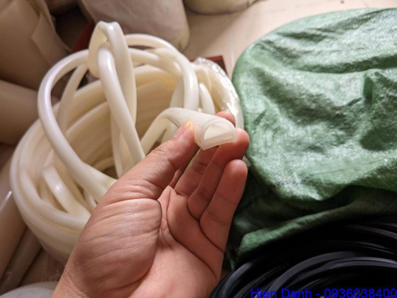 Gioăng silicon chữ E E10, E12, E14, E16, E18, E20, E25 18 Gioang chu E chiu nhiet