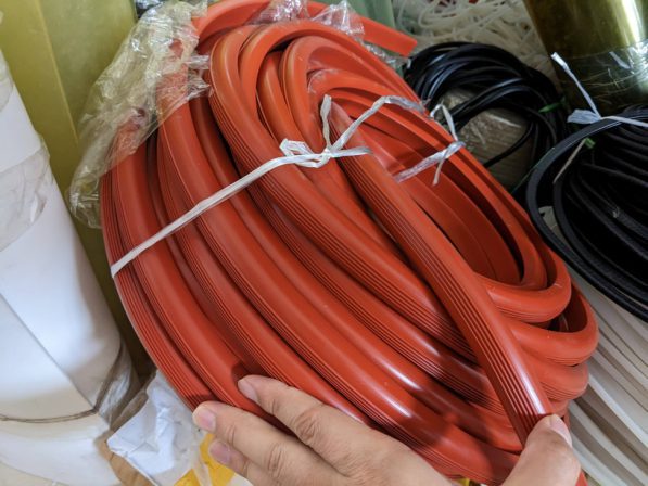 Gioăng silicon chữ E E10, E12, E14, E16, E18, E20, E25 - Hình ảnh 2