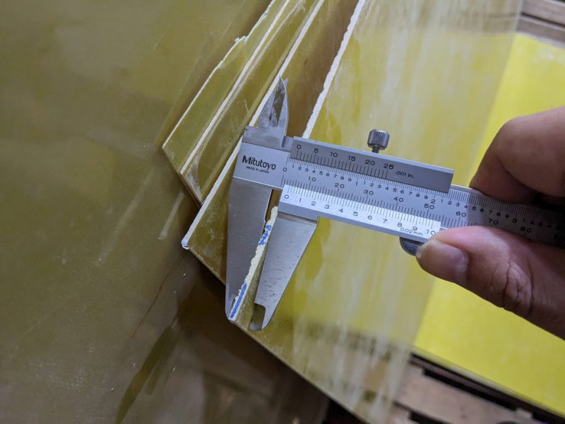 Tấm Phíp Vàng Epoxy Dày 0.5, 1, 1.5, 2, 3, 5, 10 tới 50mm 8 Phip vang day 3