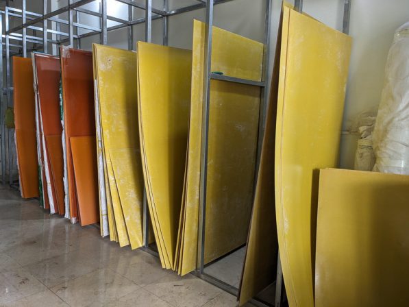 Tấm Phíp Vàng Epoxy Dày 0.5, 1, 1.5, 2, 3, 5, 10 tới 50mm